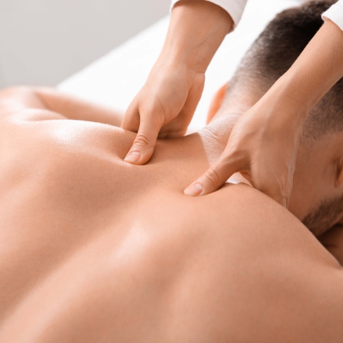 Hectic day care stress relief massage