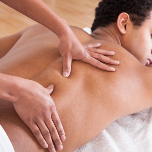 Top-to-toe stress relief massage